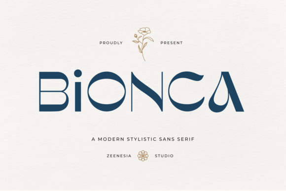 Bionca: A Bold Modern Display Font for Editors