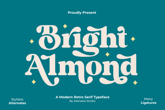 Bright Almond: A Modern Serif for Elegant Branding