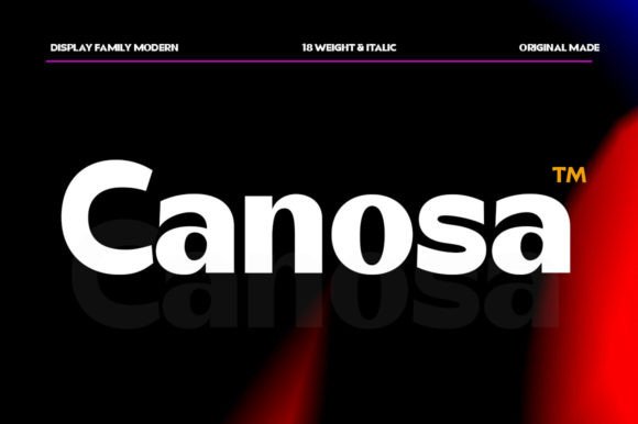 Canosa: A Modern Sans-Serif for Editorial Design
