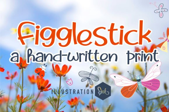 Figglestick: A Whimsical Handwritten Font for Web Design