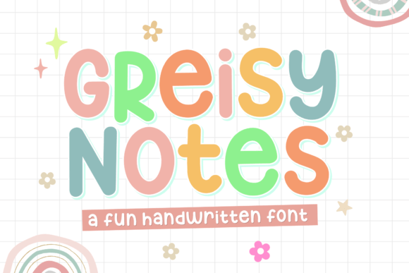 Greisy Notes: A Playful Script Handwritten Font Review