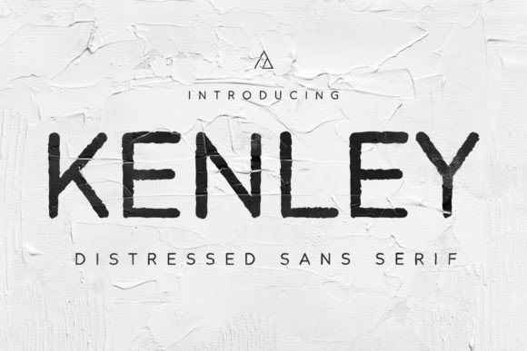 Kenley: A Hand-Drawn Rounded Sans-Serif for Vintage Branding