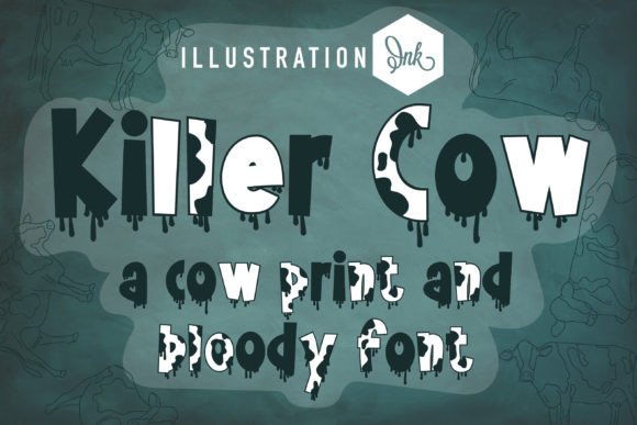 Killer Cow: A Bold Hand-Crafted Font for Campaigns