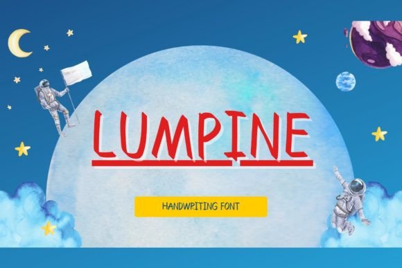 Lumpine: A Playful Handwritten Font for Creative Projects