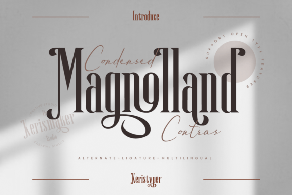 Magnolland: The Elegant Serif Font for Makers