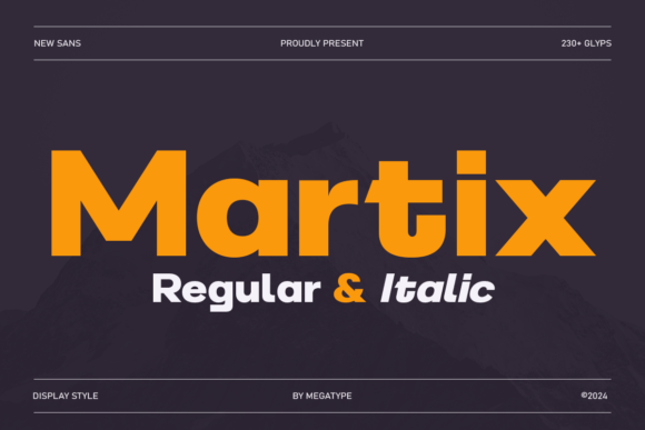 Martix Sans Serif: A Modern Typeface for Web Design