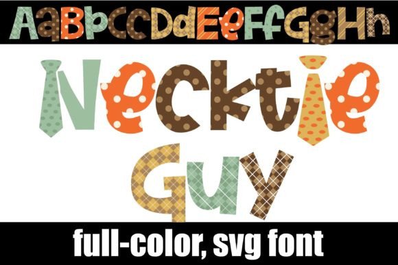 Necktie Guy: A Bold Font for Business Branding