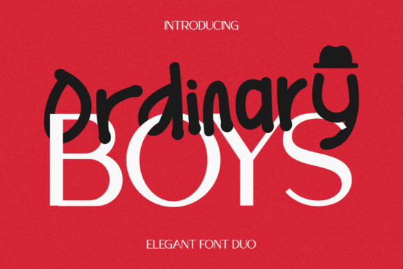 Ordinary Boys: A Modern Font Duo for Branding