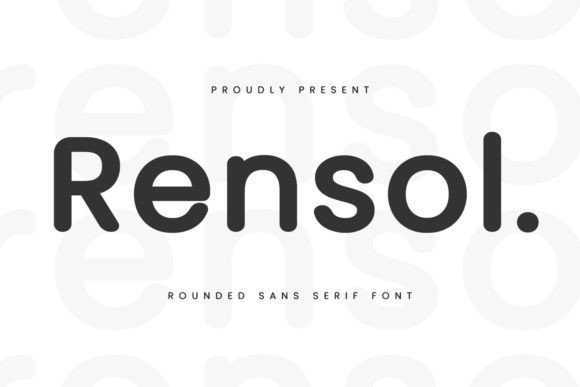 Rensol: A Smooth Sans Serif Font for Modern Web Design