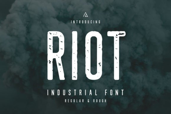 Riot: A Tall Condensed Display Font for Web Design