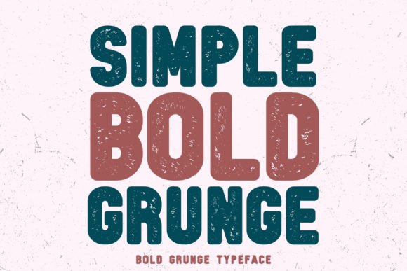 Simple Bold Grunge: A Raw Vintage Sans Serif Review