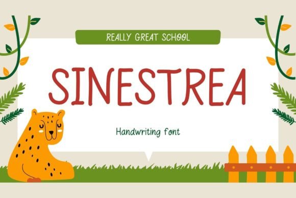 Sinestrea: A Cute Handwritten Font for Your Brand