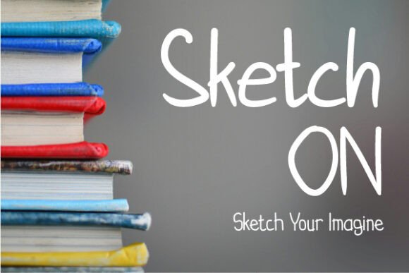 Sketch on: The Handwritten Sans Serif Font for Web Design
