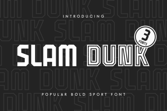 Slam Dunk: The Unique Sans Serif Font for Your Brand