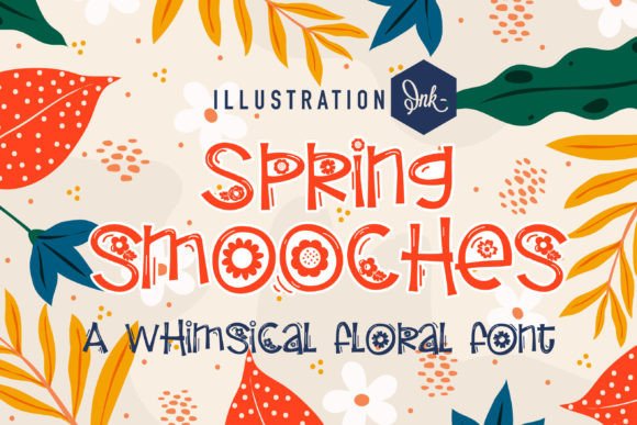 Spring Smoochies: A Youthful Font for Small Business Branding