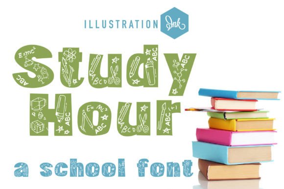 Study Hour: The Hand-Crafted Font for Engaging Campaigns