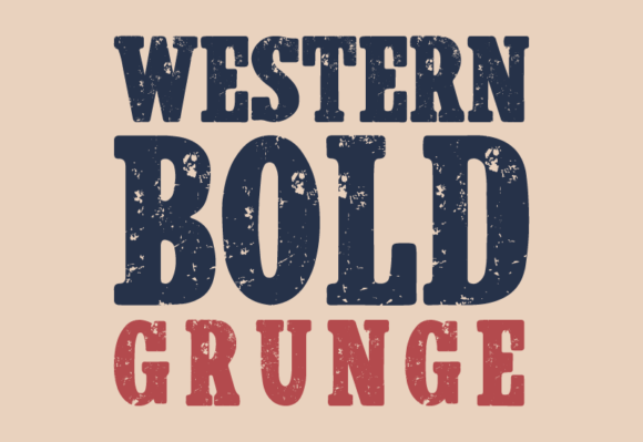 Western Bold Grunge: A Bold Sans Serif for Brands