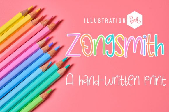 Zongsmith: A Youthful Handwritten Font for Editors